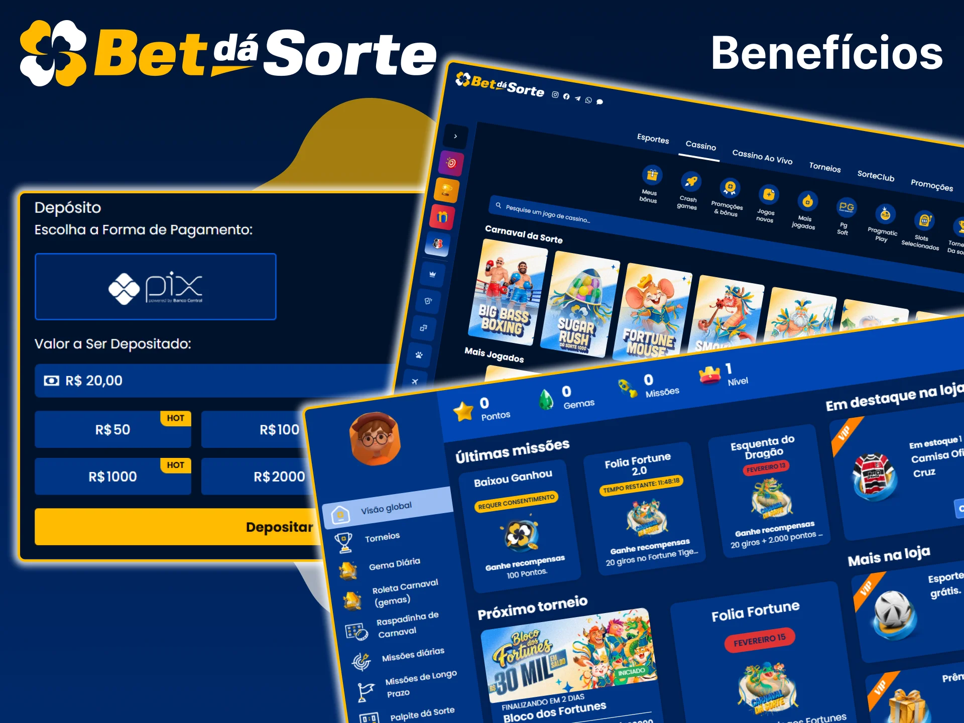 Confira os benefícios de usar a plataforma Bet da Sorte.